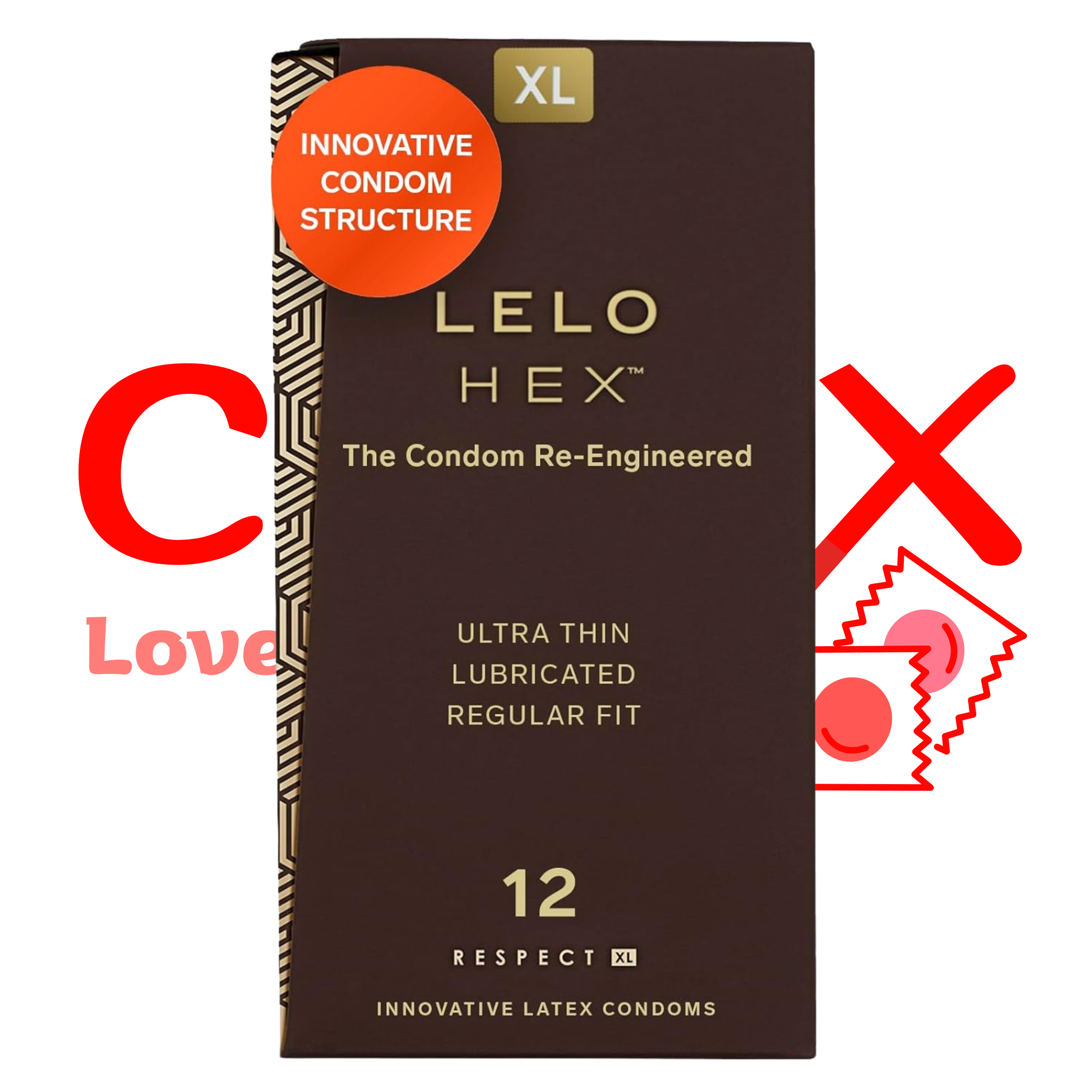 CareX Condom – LELO HEX (Respect XL)