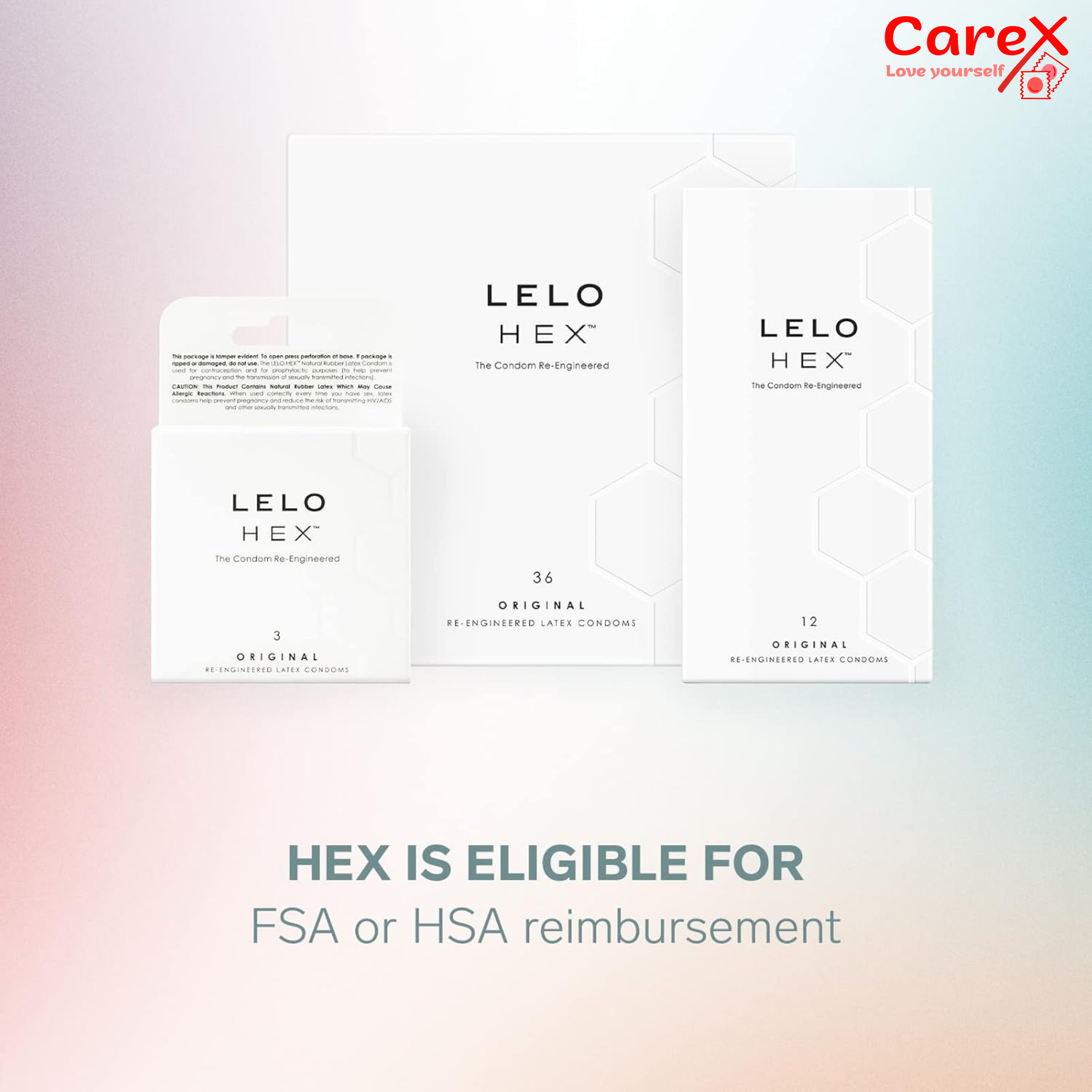 CareX Condom – LELO HEX (Original)