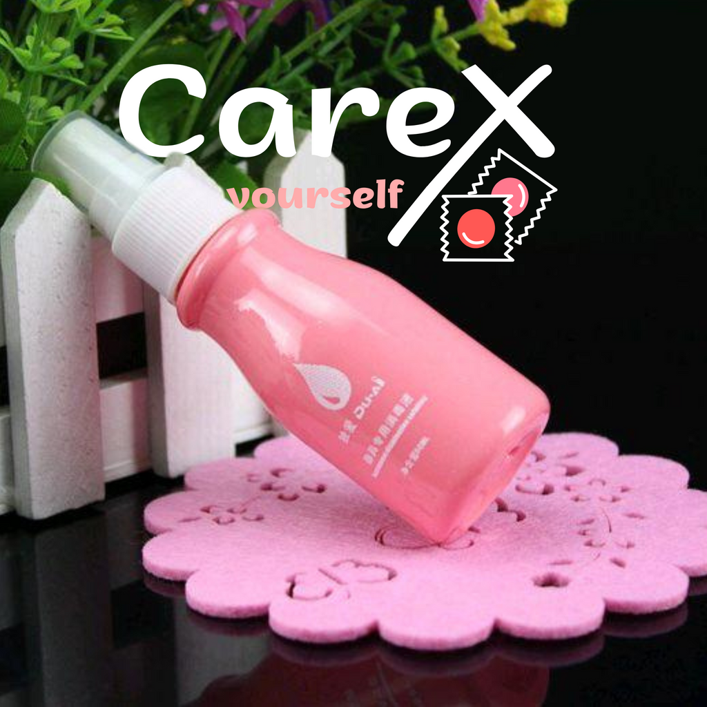 Bình xịt rửa sex toy CareX – 60ml