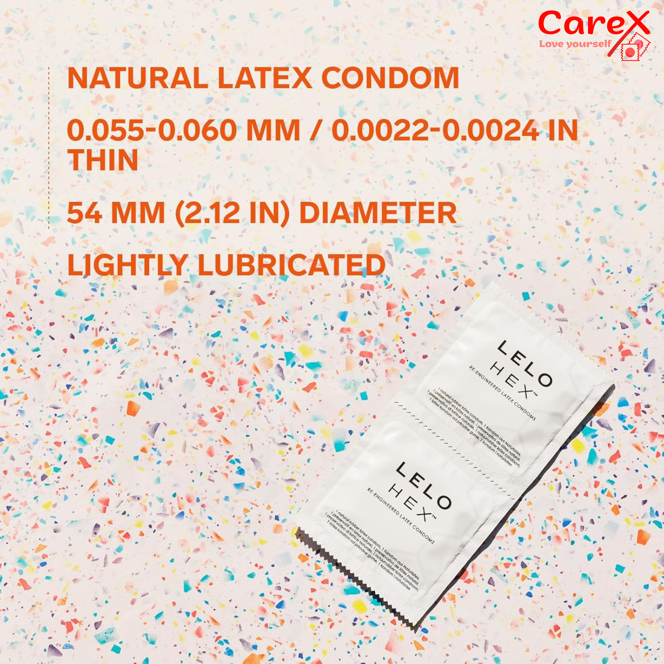 CareX Condom – LELO HEX (Original)